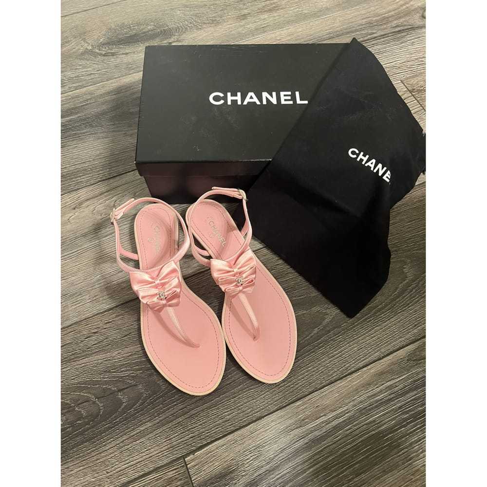 Chanel Leather sandal - image 2