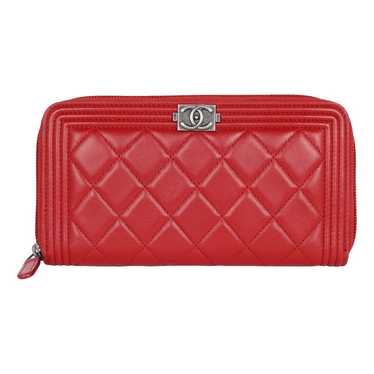 Chanel Boy leather card wallet - image 1