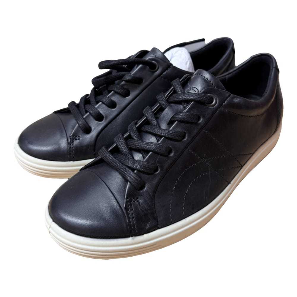 Ecco Leather trainers - image 1