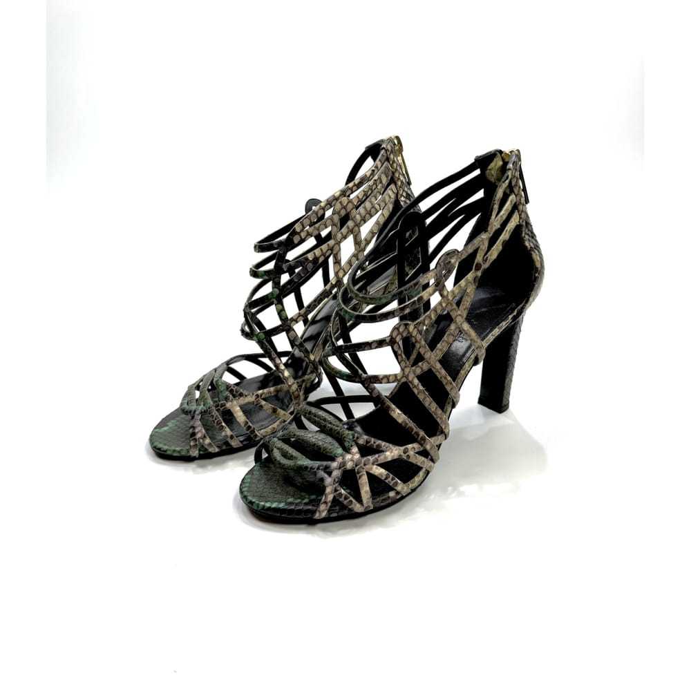 Hermès Python heels - image 2
