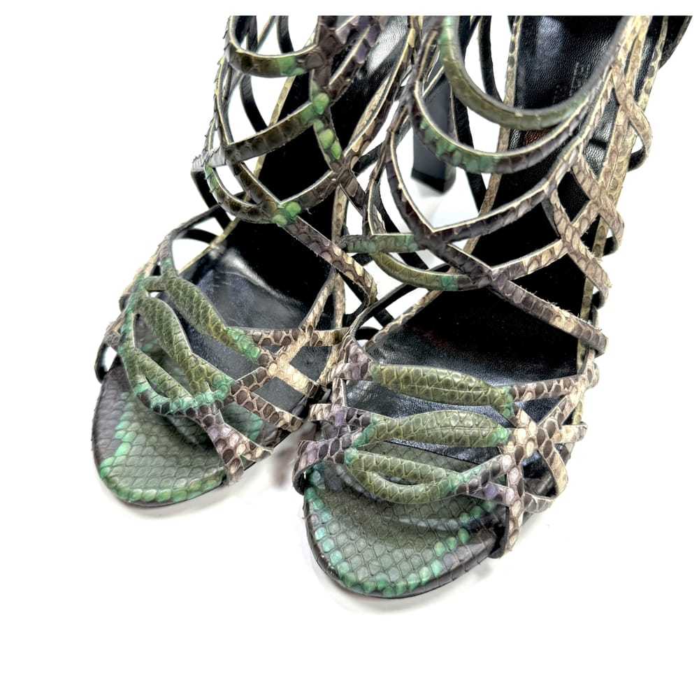 Hermès Python heels - image 7