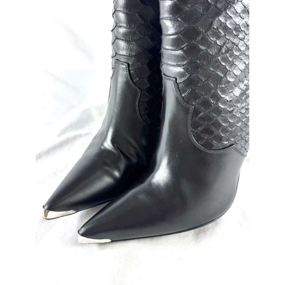 Amiri Leather boots - image 4