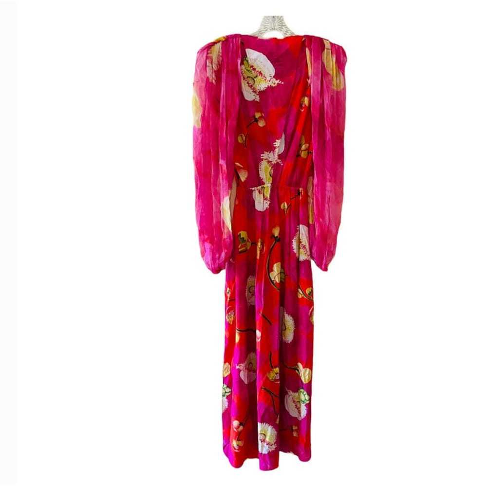 Isolda Silk maxi dress - image 4