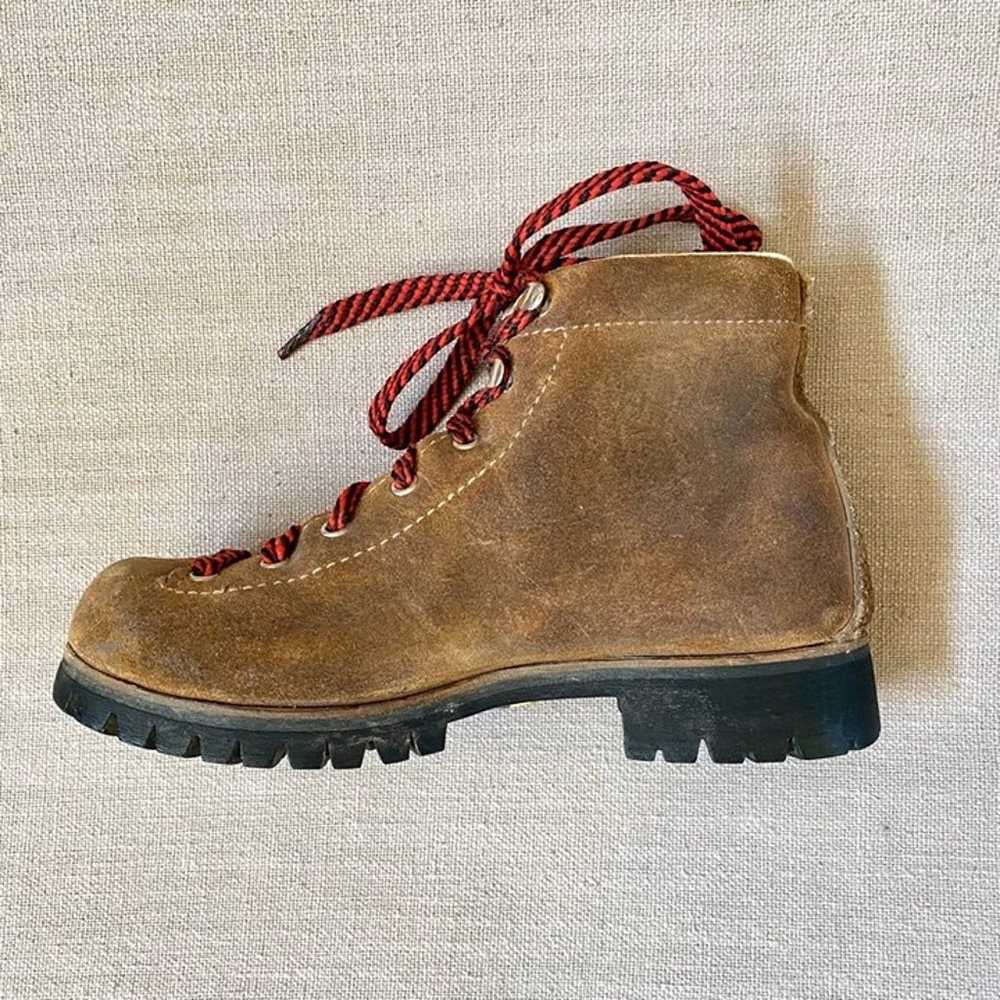 Vintage Vasque Hiking Mountaineering Boots Leathe… - image 5