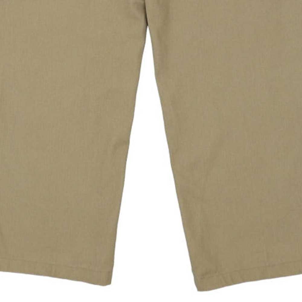 874 Dickies Trousers - 37W 29L Brown Polyester Bl… - image 4