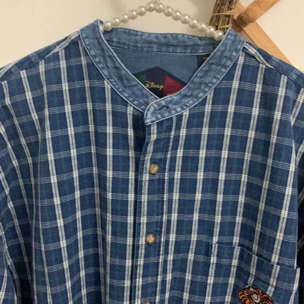 Vintage Disney tigger button up shirt size large - image 3