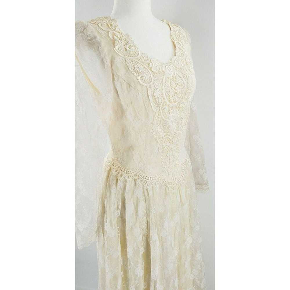Vintage Jessica McClintock Bridal Wedding Dress T… - image 7