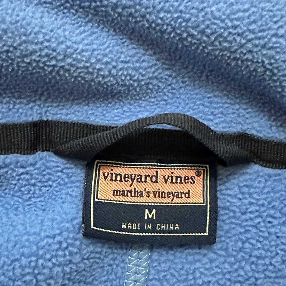 Vintage Women’s Vineyard Vines Blue Full Zip Flee… - image 12