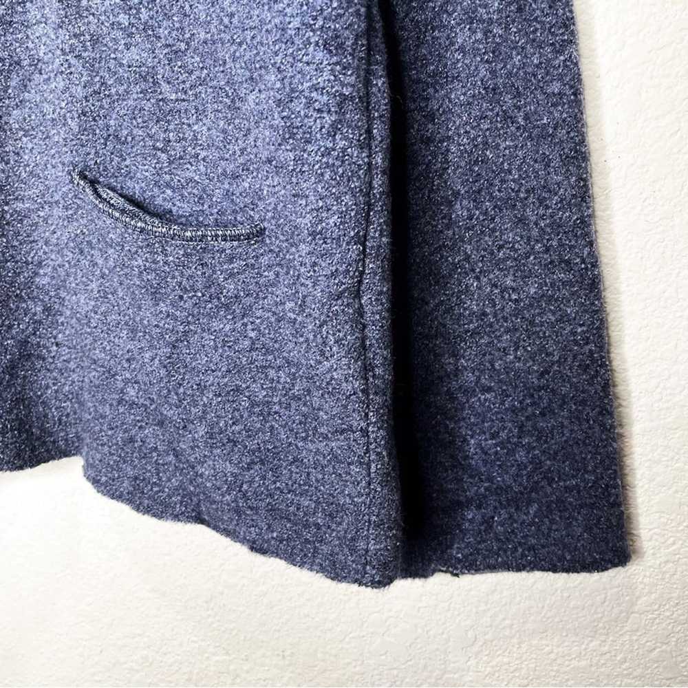 Vintage Eileen Fisher Felted Wool Full Zip Sweate… - image 4