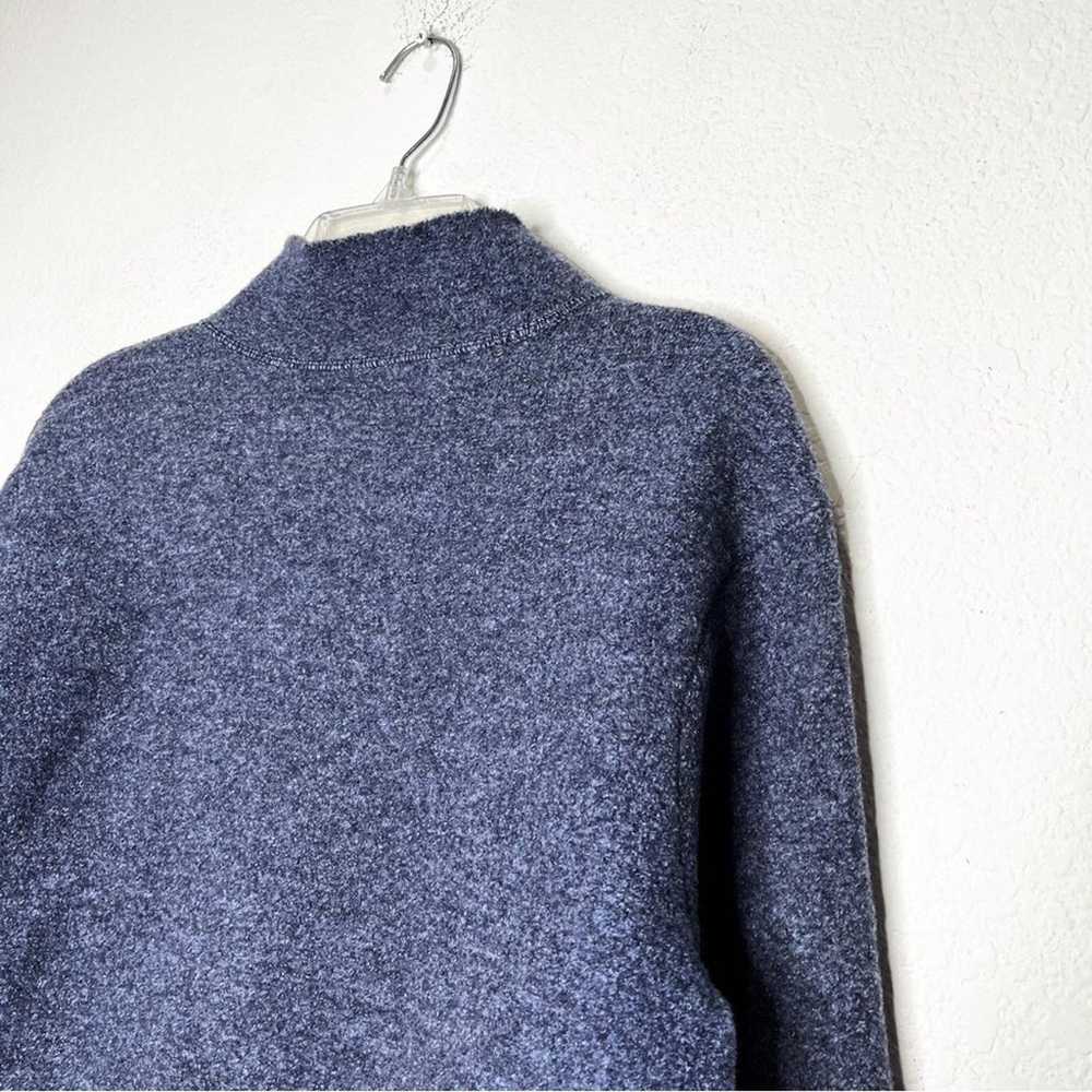 Vintage Eileen Fisher Felted Wool Full Zip Sweate… - image 6