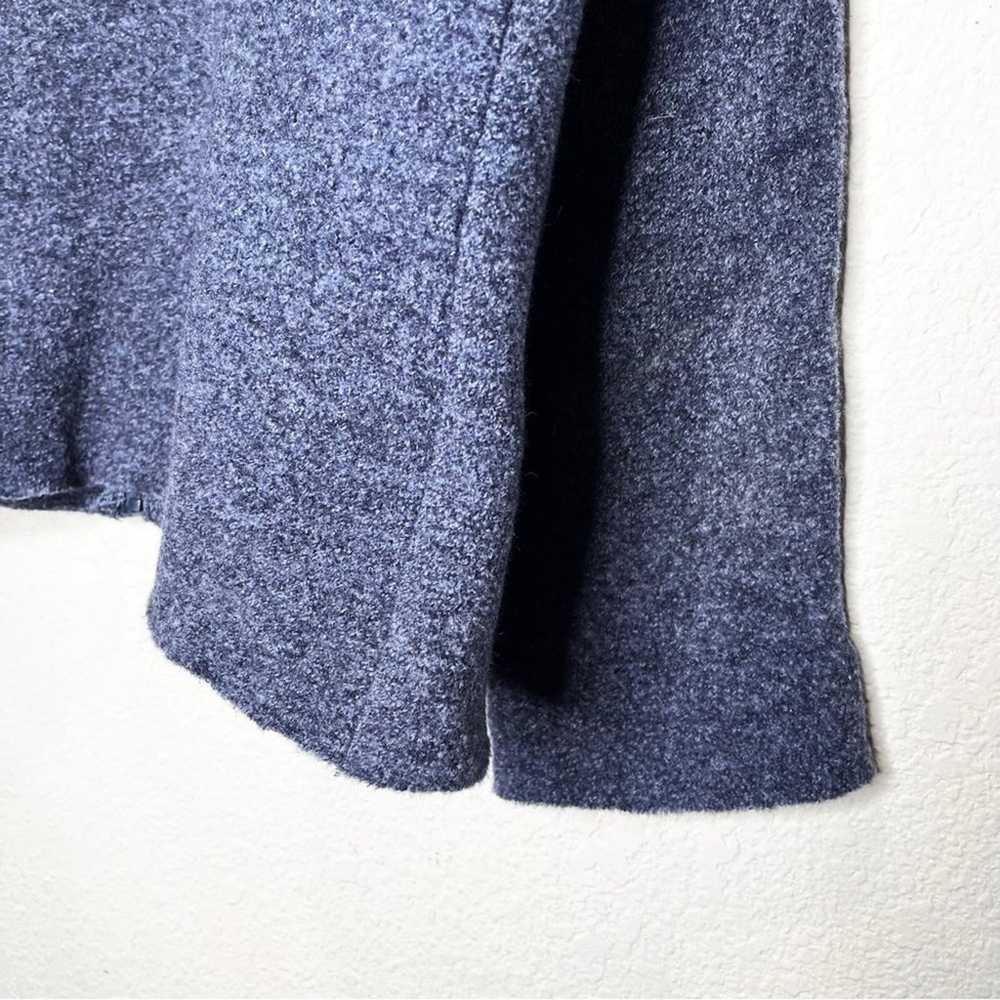 Vintage Eileen Fisher Felted Wool Full Zip Sweate… - image 8