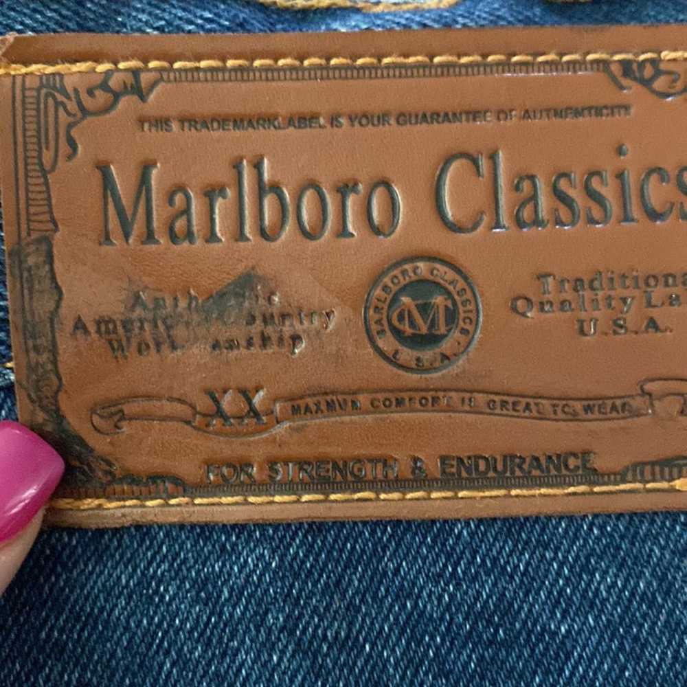 Vintage Marlboro Classics Mens Jeans 38 x 30 Boot… - image 10