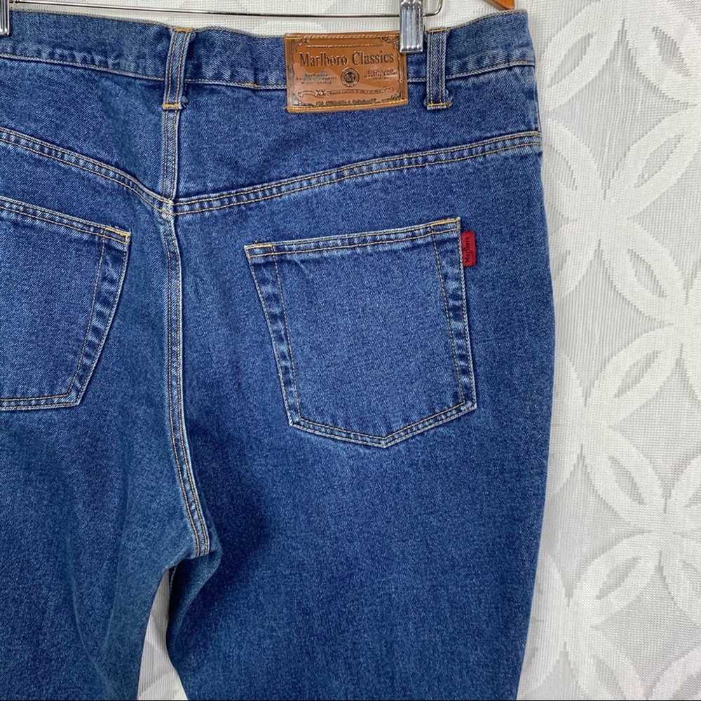 Vintage Marlboro Classics Mens Jeans 38 x 30 Boot… - image 2