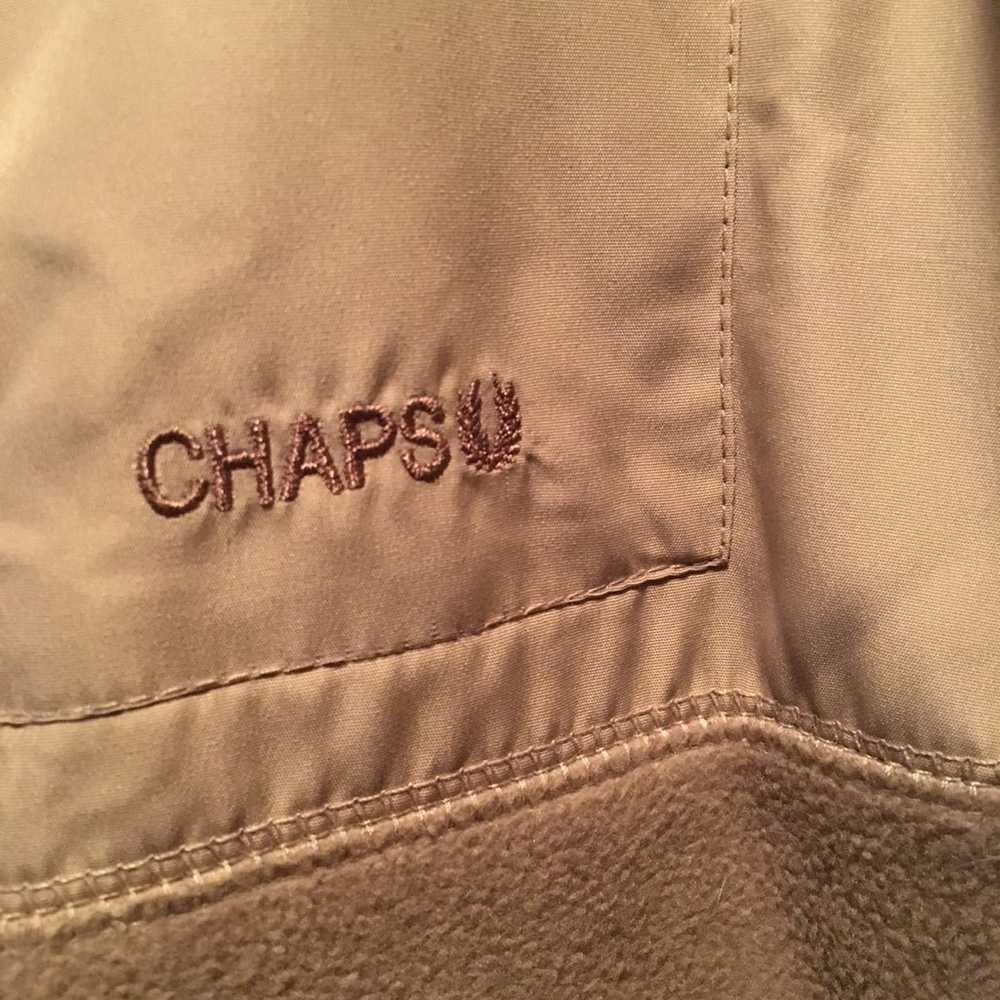 vintage Chaps Ralph Lauren mens fleece jacket siz… - image 3