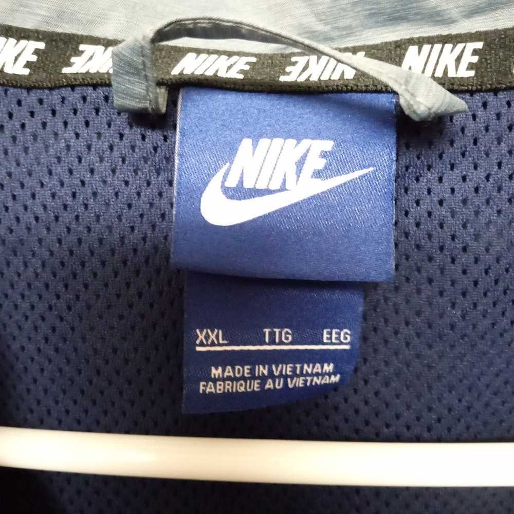 Nike Air Swoosh Blue Two Tone Full Zip Jacket Win… - image 4