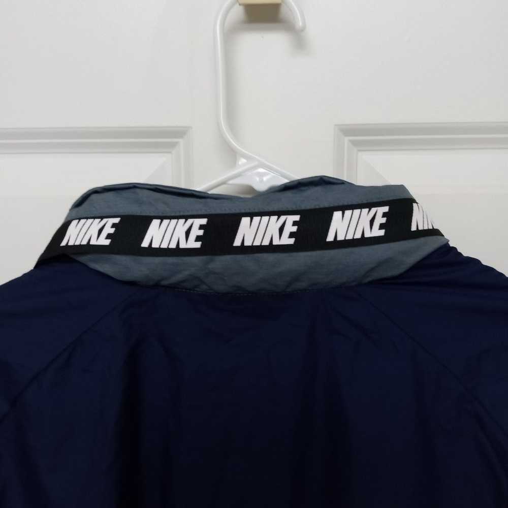 Nike Air Swoosh Blue Two Tone Full Zip Jacket Win… - image 9