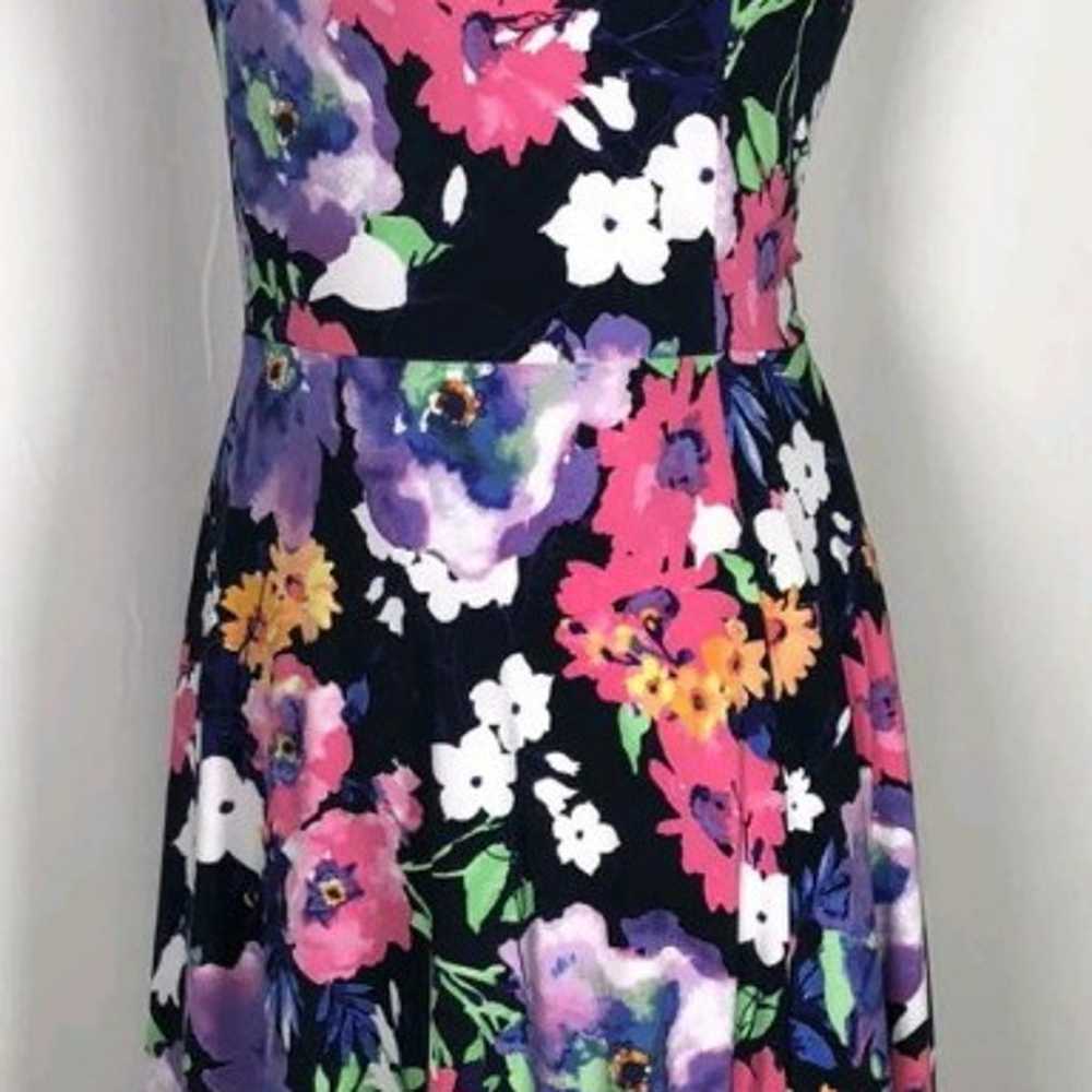 Lauren Ralph Lauren Multicolored Floral Dress Sz … - image 6