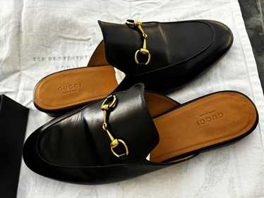 Gucci Womans Size 41 lightly-worn Nero Slides - image 1