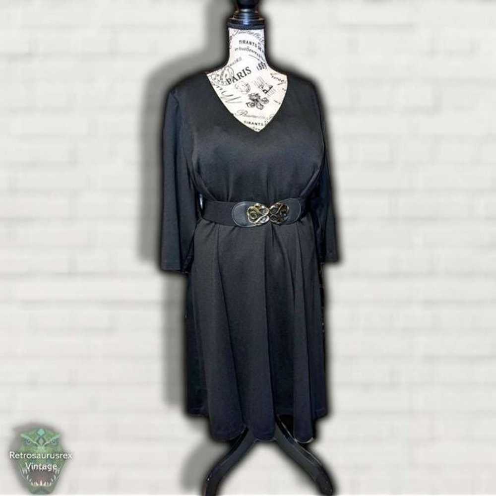 Lane Bryant Perfect Little Black Dress Fit and Fl… - image 7