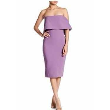 Likely Driggs Strapless Dress in Purple Lavender … - image 1