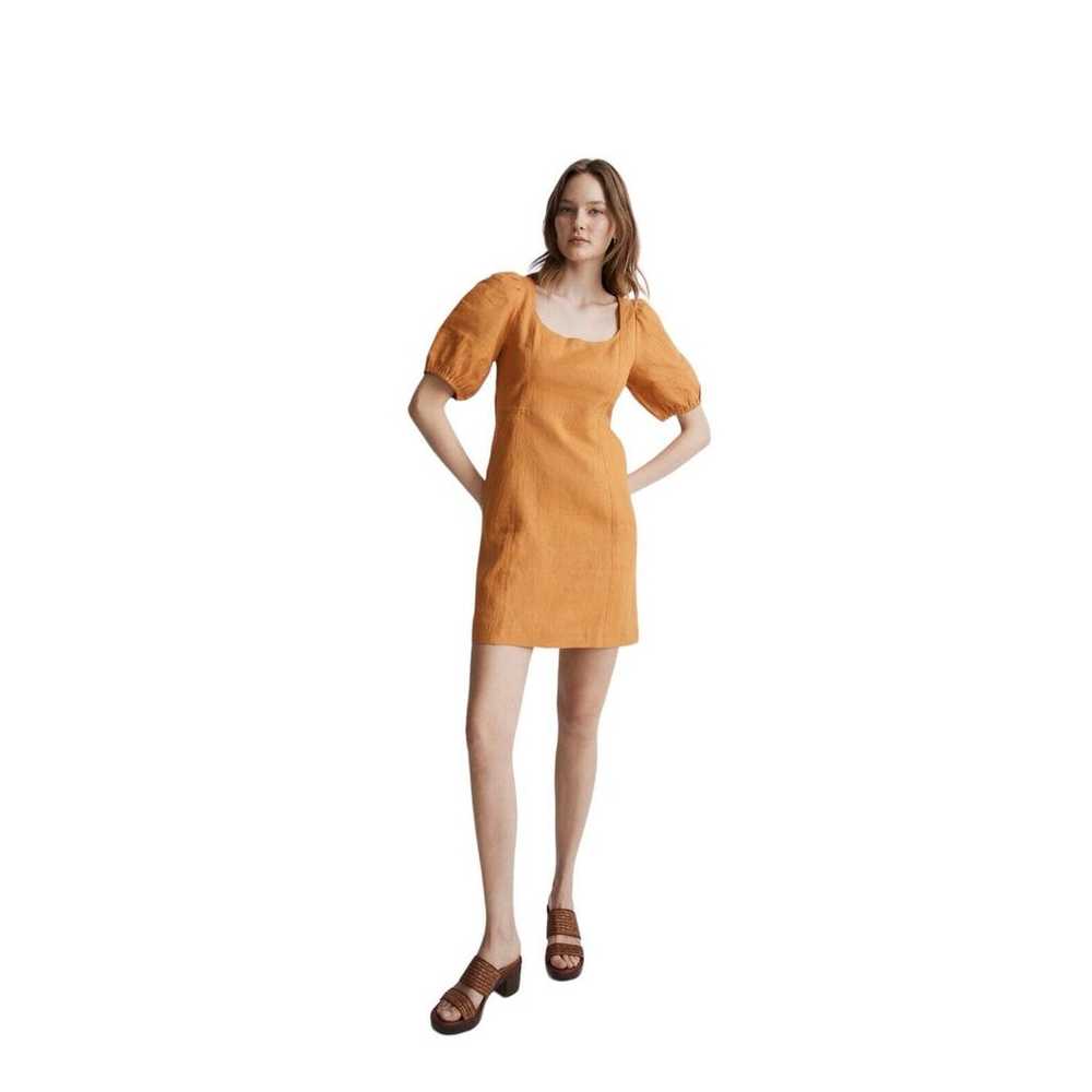 Madewell Maisie Mini Dress NWOT 100% Linen - image 1