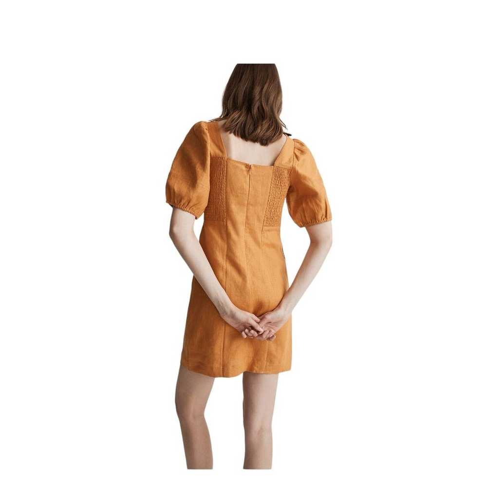 Madewell Maisie Mini Dress NWOT 100% Linen - image 4