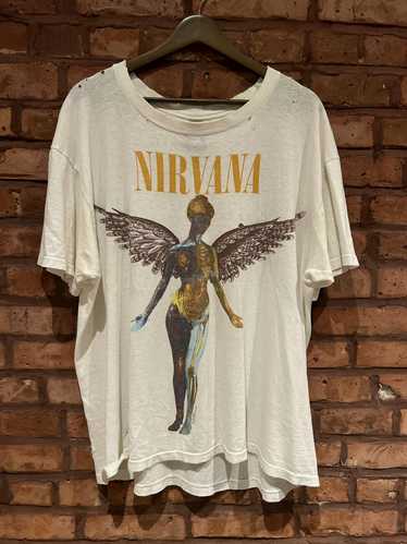 Band Tees × Nirvana × Vintage Nirvana in utero 19… - image 1