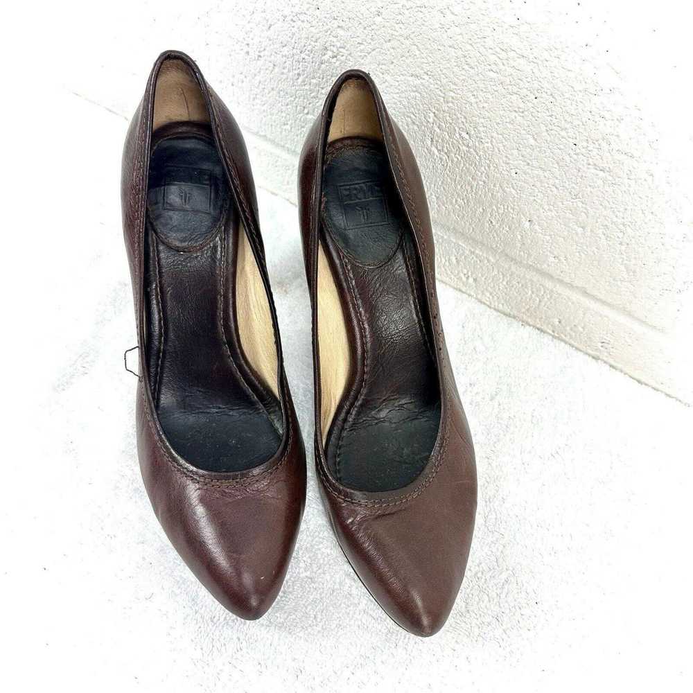 Frye Frye Regina Leather Pump Women’s Sz 9.5 M Hi… - image 3