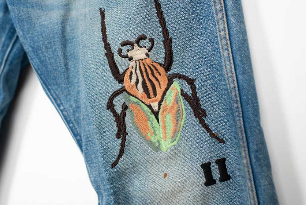 Gucci Insect Embroidery Denim - image 4