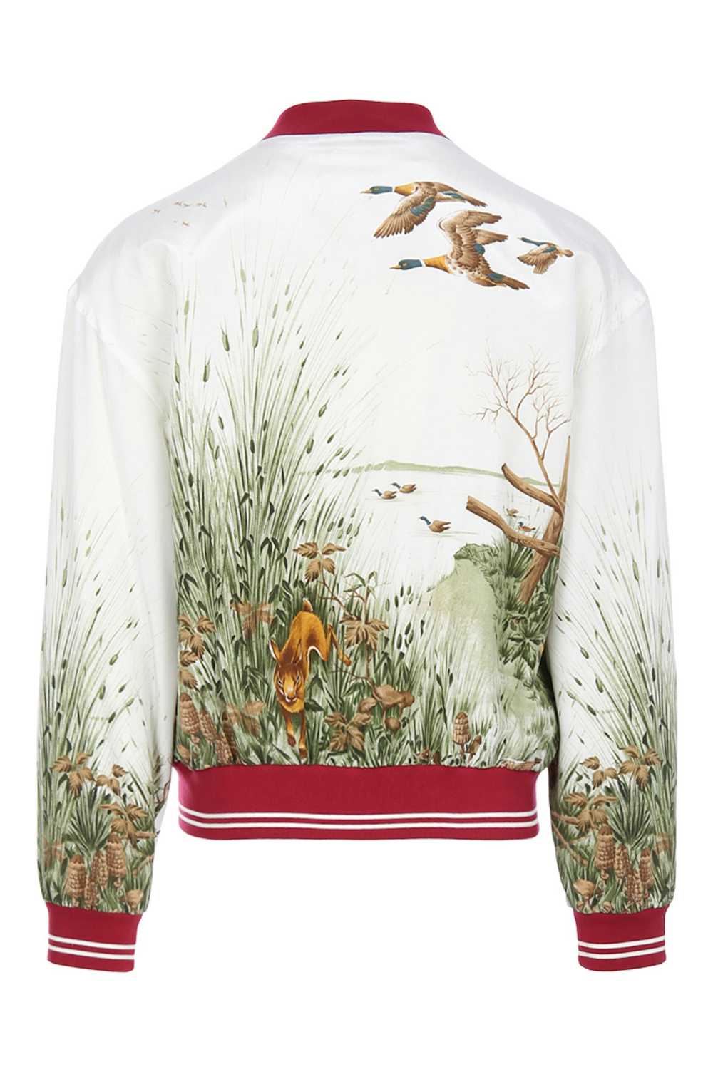 Maison Margiela Fox Print Silk Jacket - image 12