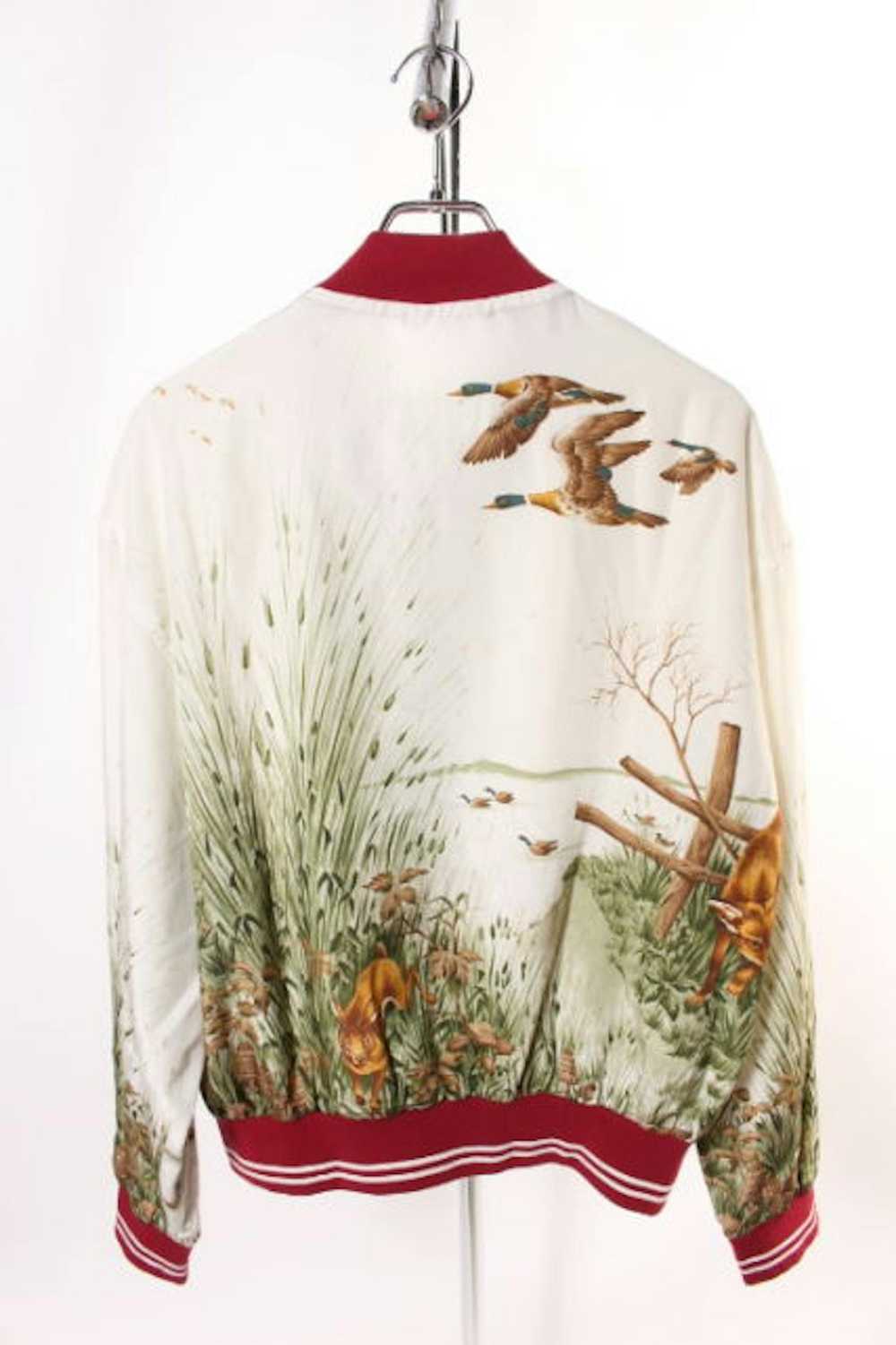 Maison Margiela Fox Print Silk Jacket - image 3