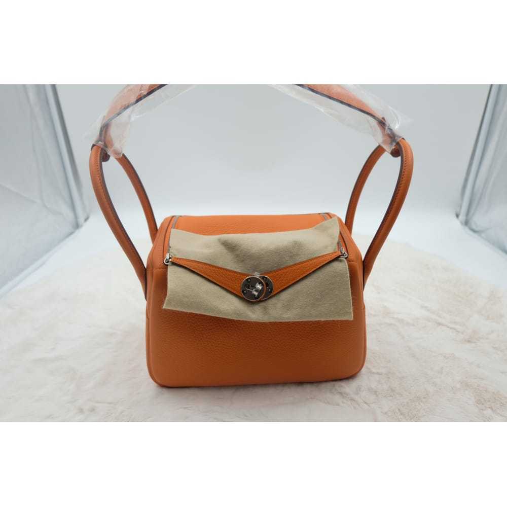 Hermès Lindy leather handbag - image 2