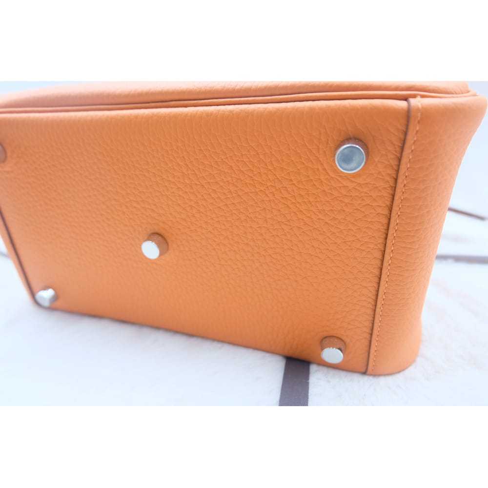 Hermès Lindy leather handbag - image 8