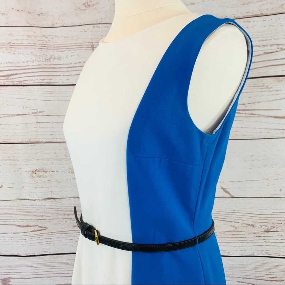 Calvin Klein color block dress with belt - image 7