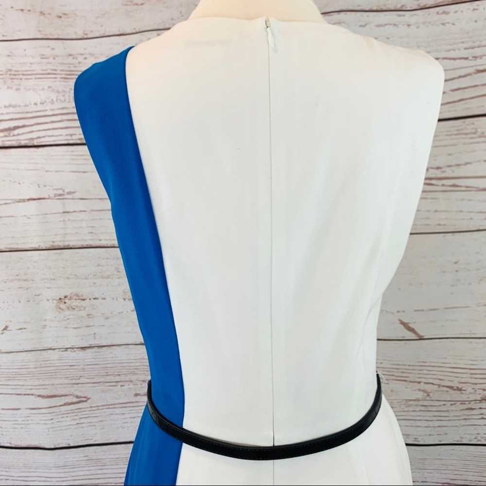 Calvin Klein color block dress with belt - image 8