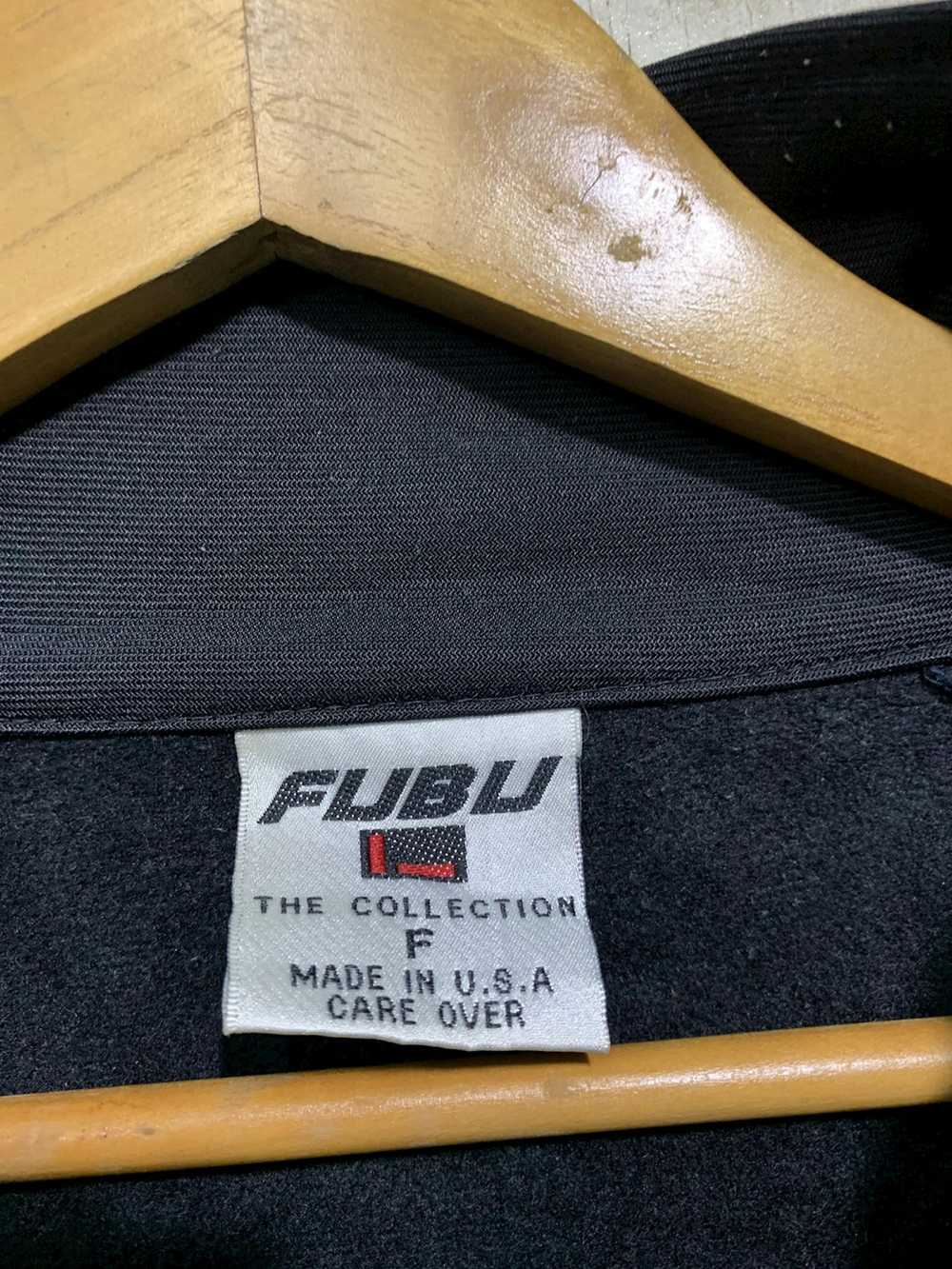Fubu × Streetwear 🔥VTG FUBU MADE IN USA TRACKTOP… - image 8