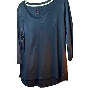 Isaac Mizrahi Isaac Mizrahi Long-Sleeve Top L