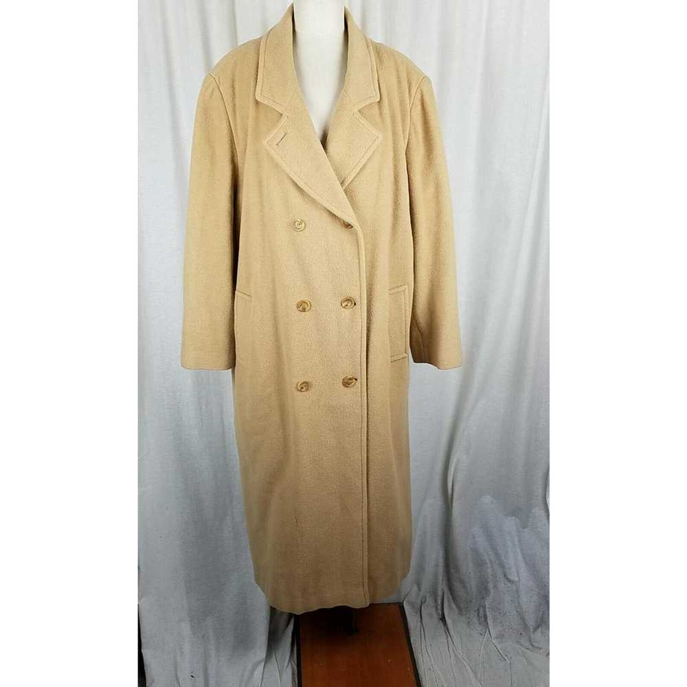 Vintage Vtg Marvin Richards Wool Camel Hair Maxi … - image 1