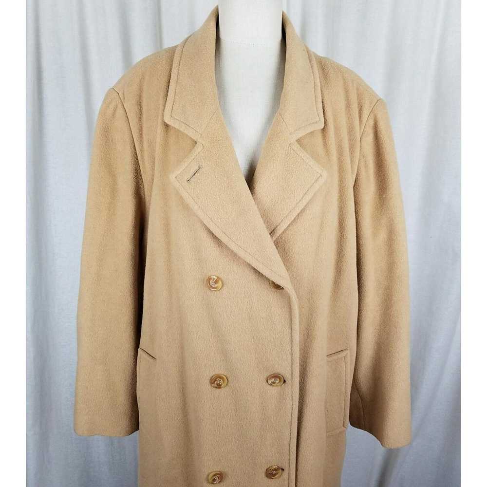 Vintage Vtg Marvin Richards Wool Camel Hair Maxi … - image 2