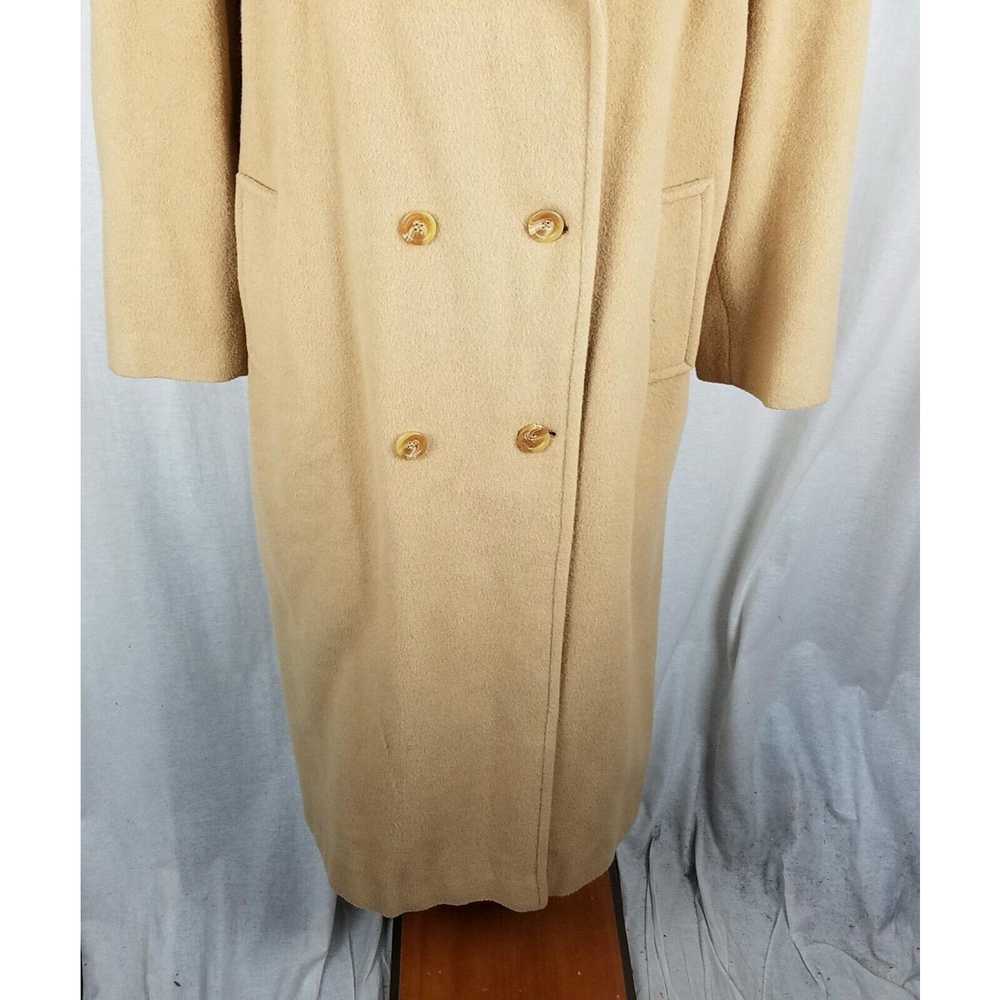 Vintage Vtg Marvin Richards Wool Camel Hair Maxi … - image 3