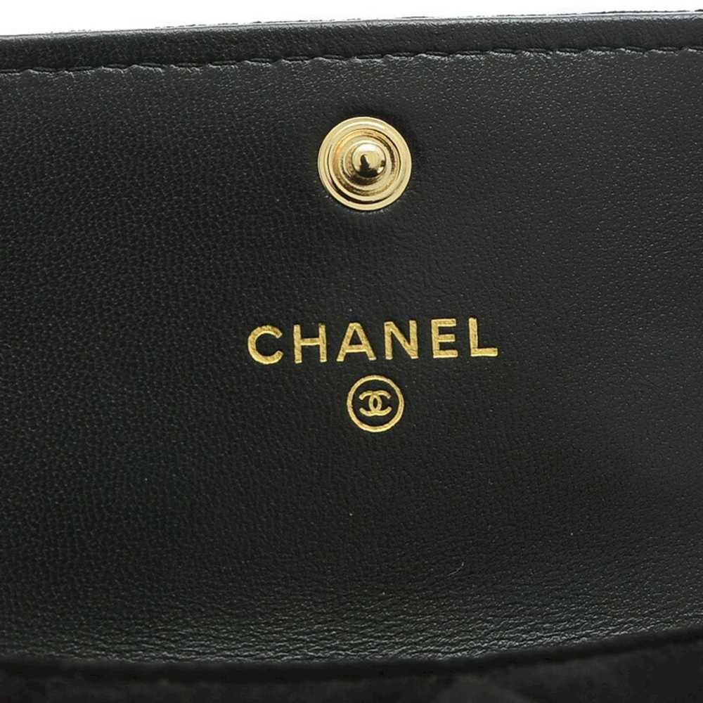 Chanel CHANEL Matelasse Cocomark Coin Case Velor … - image 5