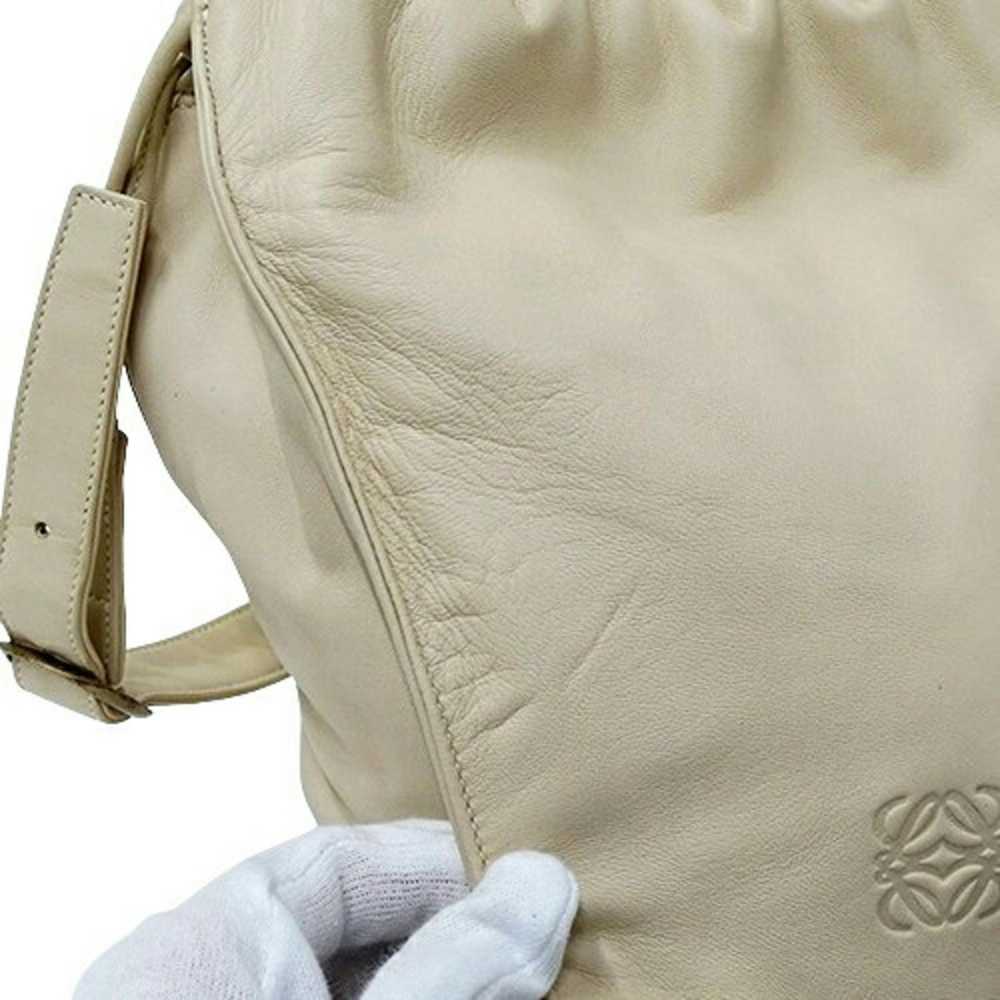 Loewe LOEWE bag ladies brand shoulder leather ivo… - image 10