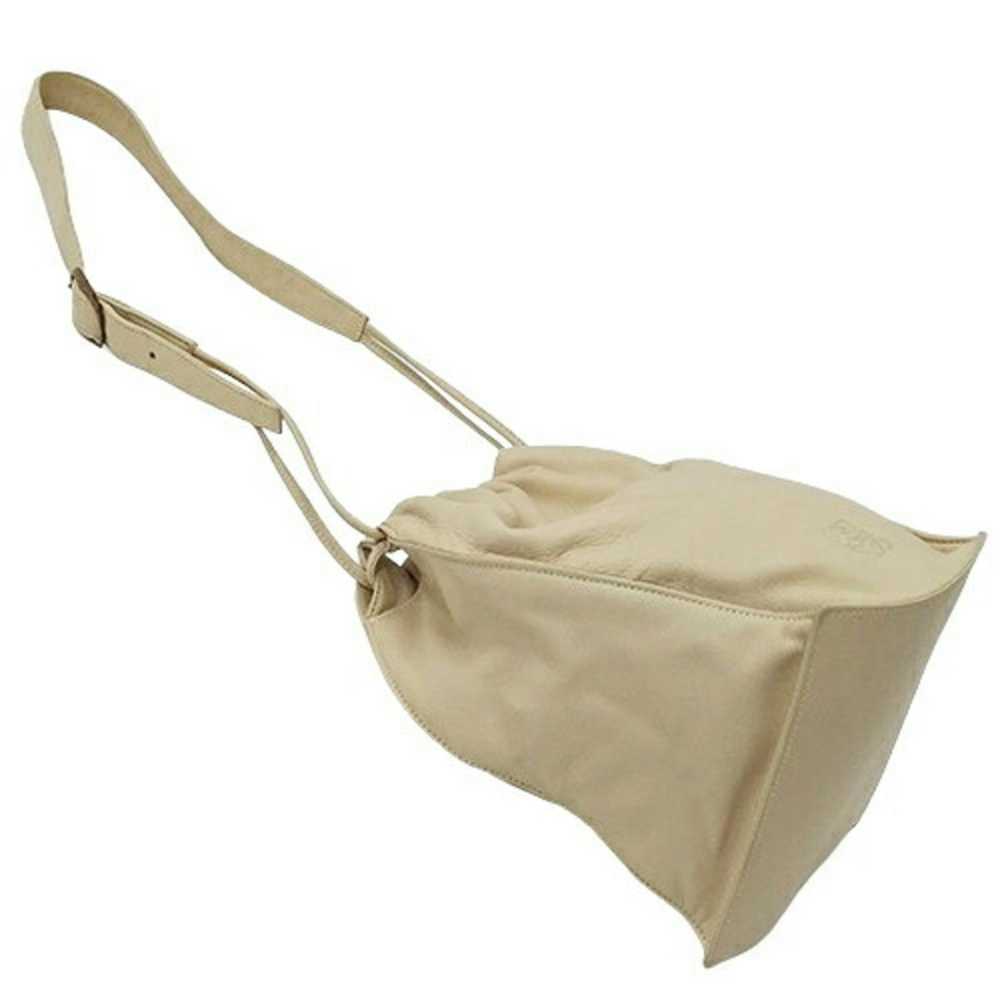 Loewe LOEWE bag ladies brand shoulder leather ivo… - image 4