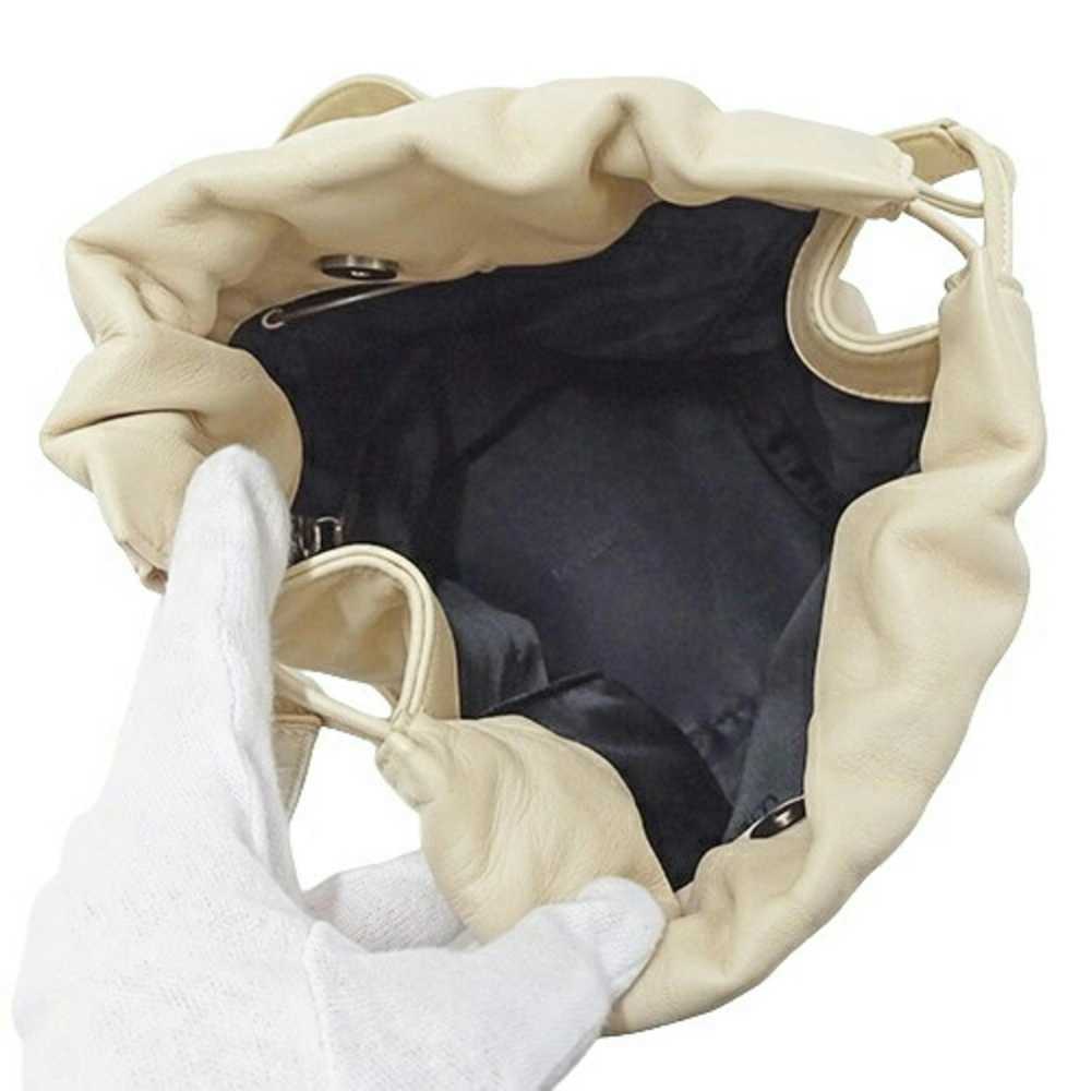Loewe LOEWE bag ladies brand shoulder leather ivo… - image 5