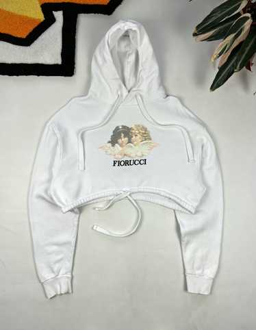 Fiorucci ENLARGED ANGELS HOODIE - Hoodie - white 