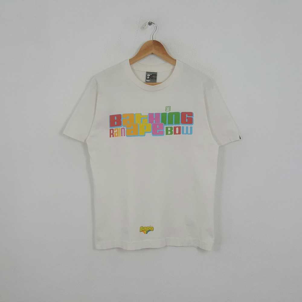 Bape × Vintage Bathing Ape Rainbow Tee - image 1