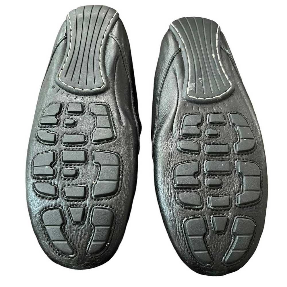 Ugg Ugg Australia Sherpa Lined Black Leather Slip… - image 4