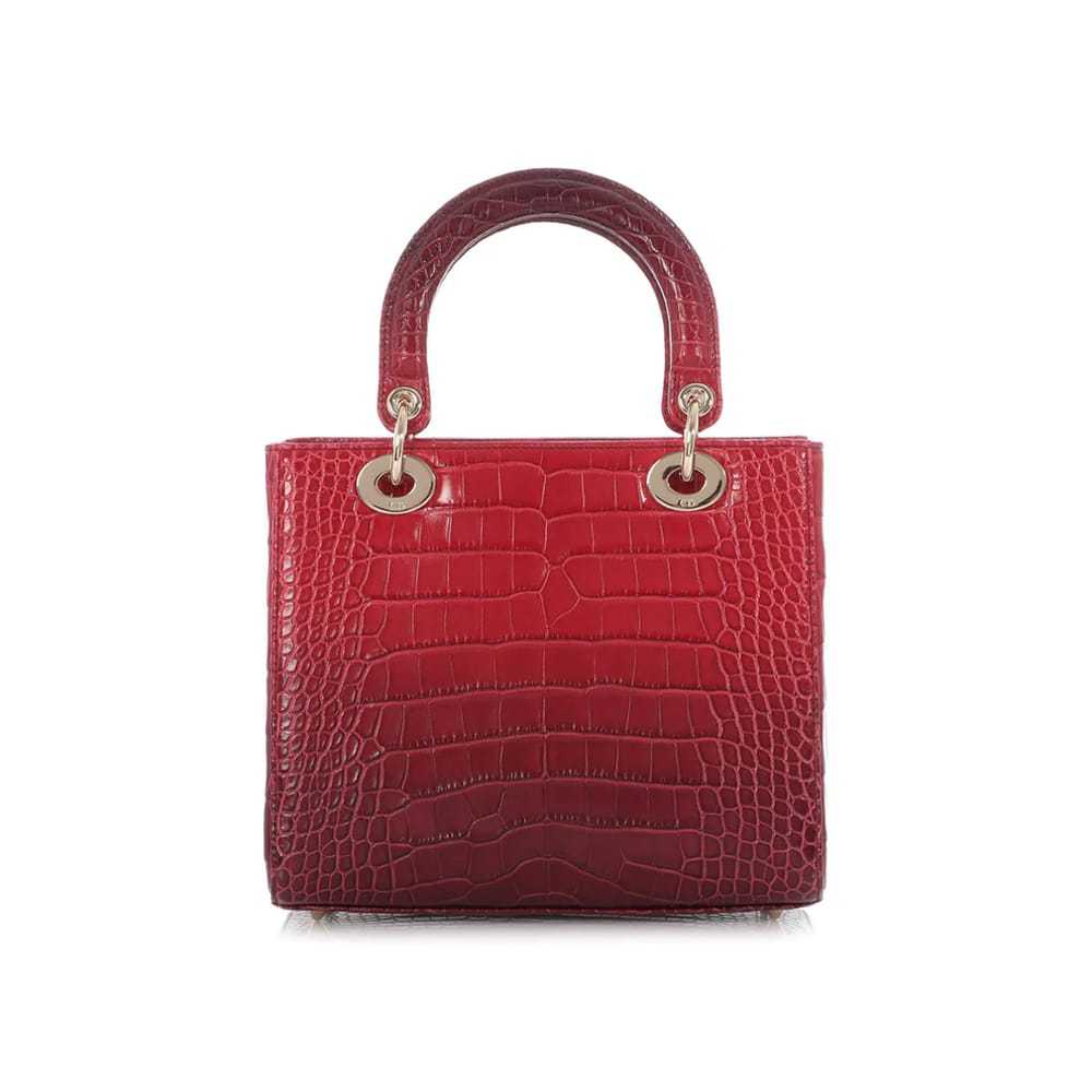 Christian Dior Exotic leathers tote - image 4