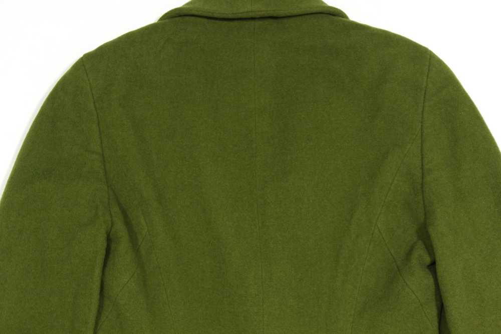 Jil Sander 90S Wool Green Short Coat Vintage - image 4
