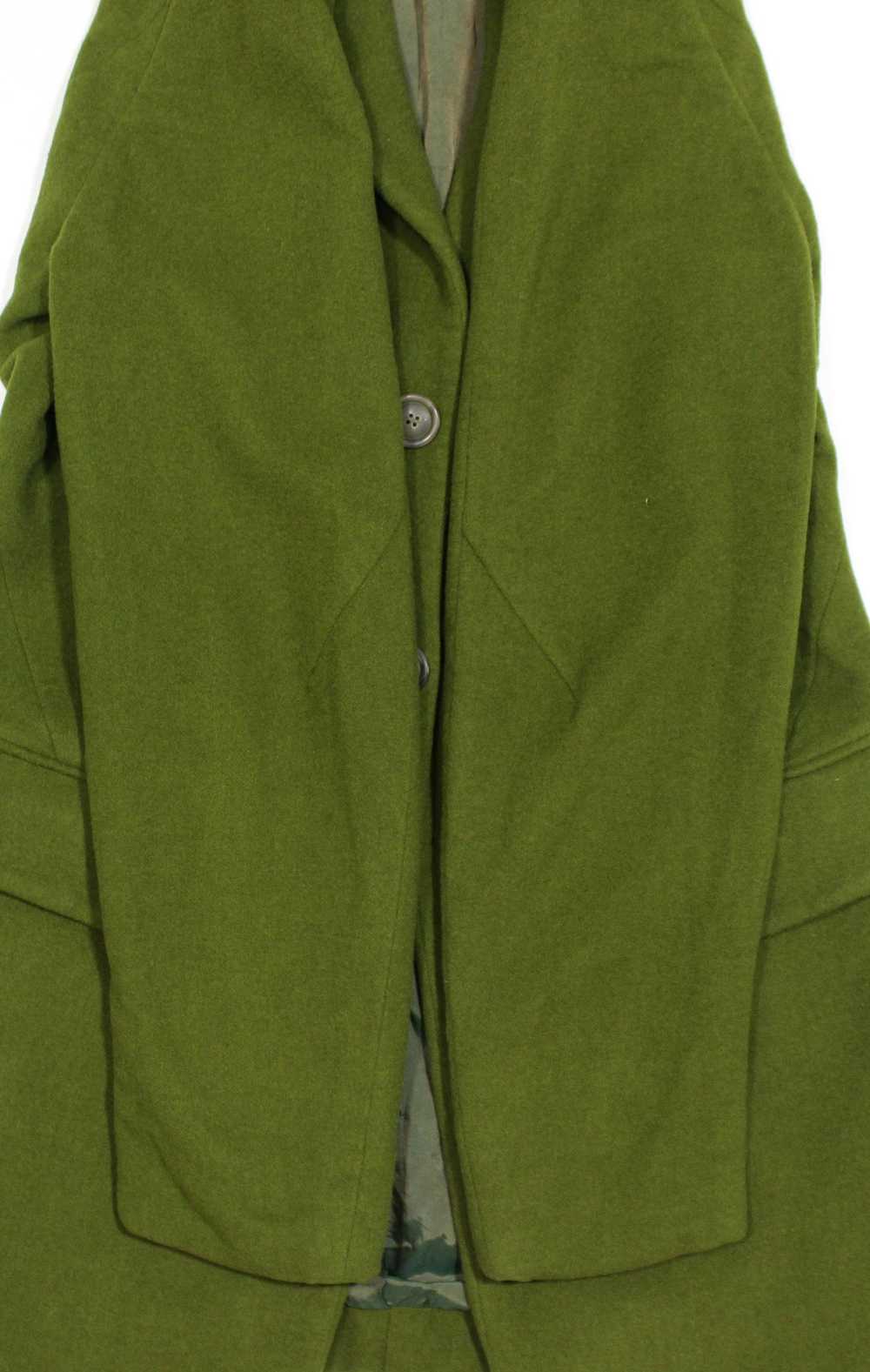 Jil Sander 90S Wool Green Short Coat Vintage - image 5